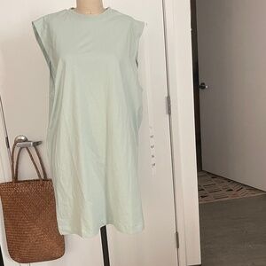 H&M Light Green Sleeveless Dress